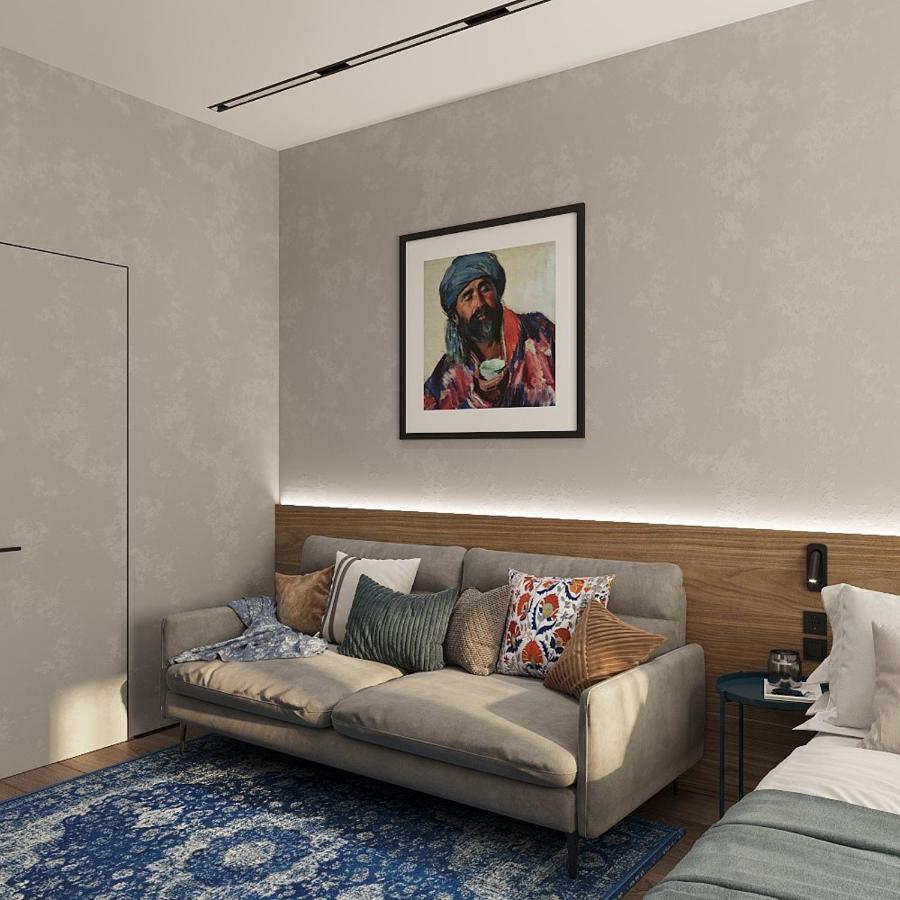 Blueloft 47 L Studio With Balcony Tashkent Bagian luar foto