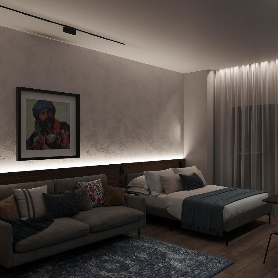 Blueloft 47 L Studio With Balcony Tashkent Bagian luar foto