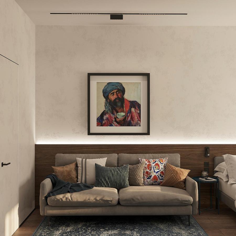 Blueloft 47 L Studio With Balcony Tashkent Bagian luar foto