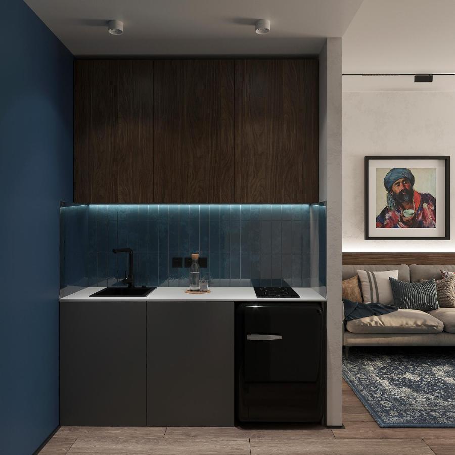 Blueloft 47 L Studio With Balcony Tashkent Bagian luar foto